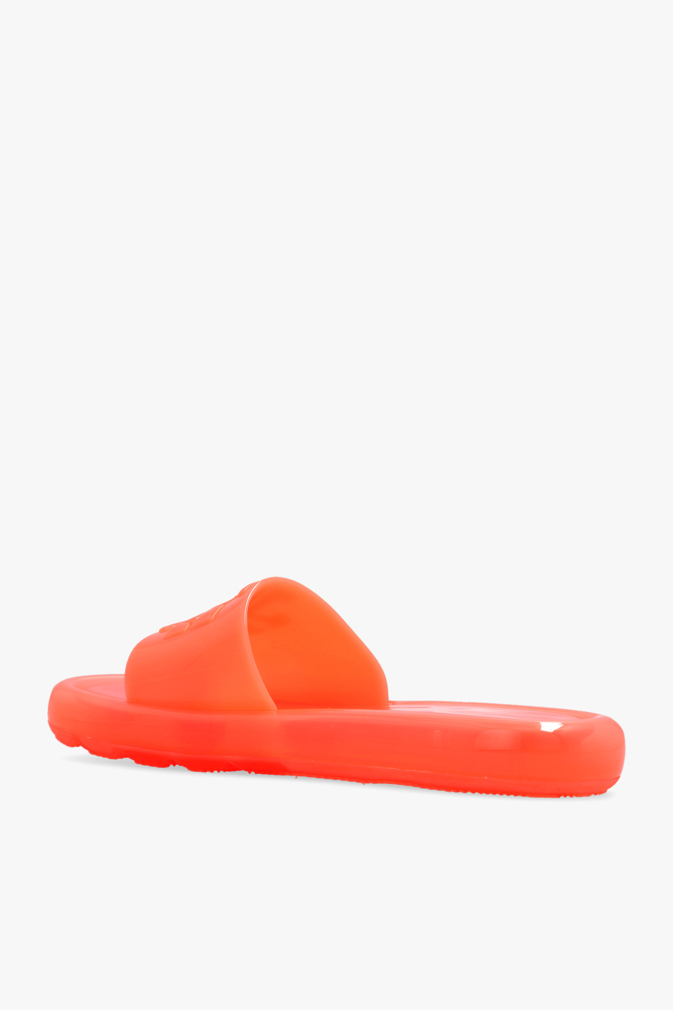 Neon orange jelly hot sale slides